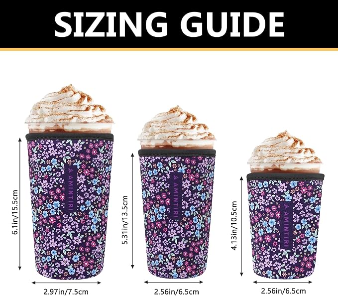 3 Pack Reusable Neoprene Sleeve - Image 3