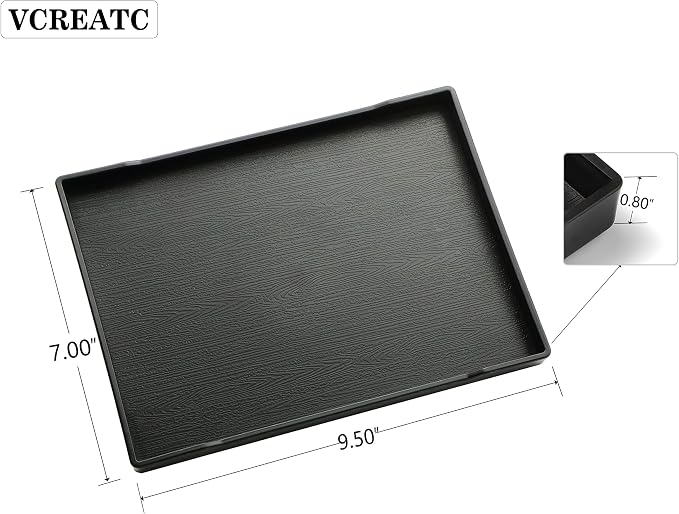 Small Black Serving Tray | for Serving Accessory, Perfume and Display Use. - Image 6