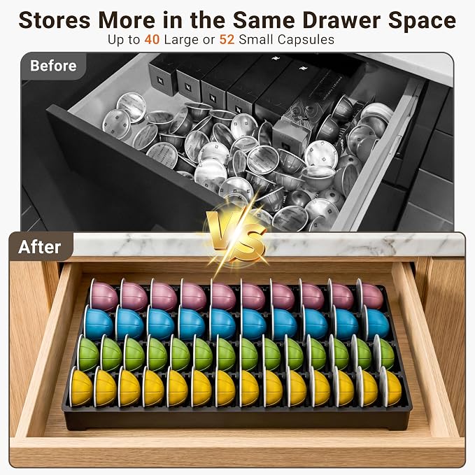 EVERIE Drawer Coffee Pod Organizer - Image 4