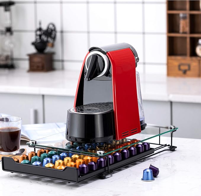 Coffee Pod Storage Holder Capsules Originaline Drawer Organizer, Crystal - Image 2
