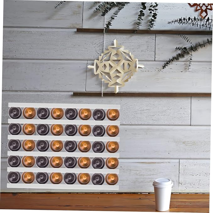Mikinona 6pcs Coffee Capsule Storage Rack Organizer Holder - Image 4