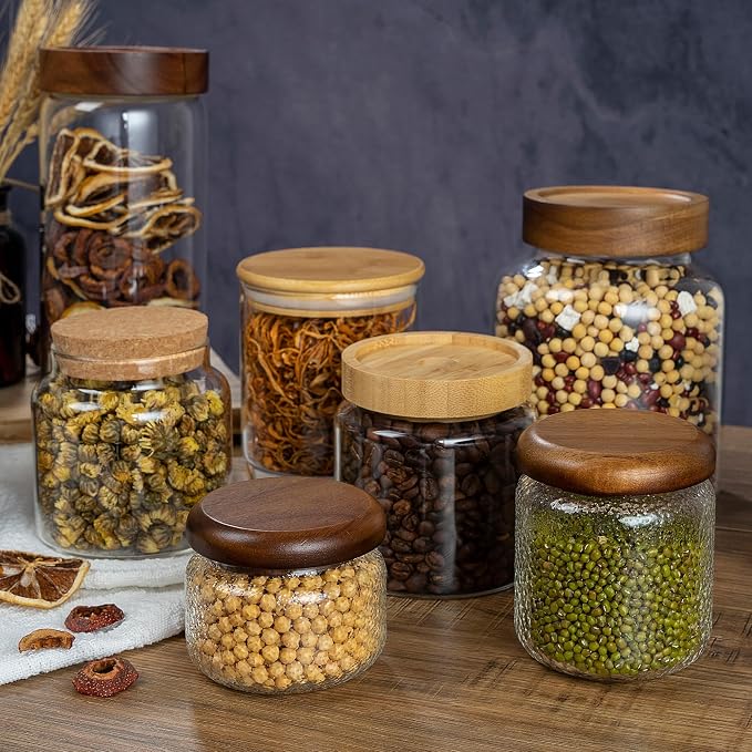 1PC Small Glass Storage Jars - Image 5