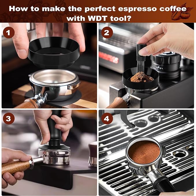Espresso Accessories Kit 58mm, Coffee Tamper - Image 6