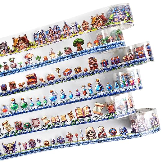 Pixel Adventure PET Tape Set by Auriicleaf