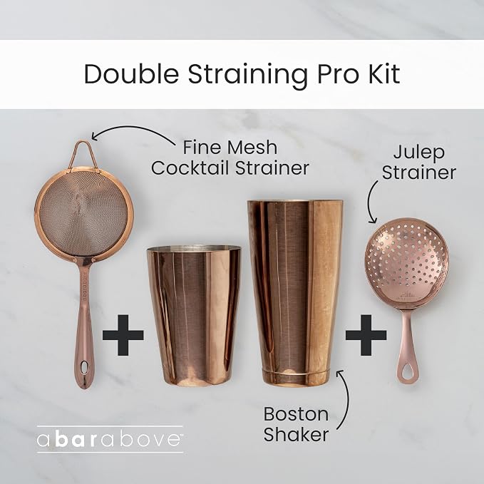 A Bar Above Professional Boston Shakers Set 18 oz Weighted Stainless Steel - Image 5