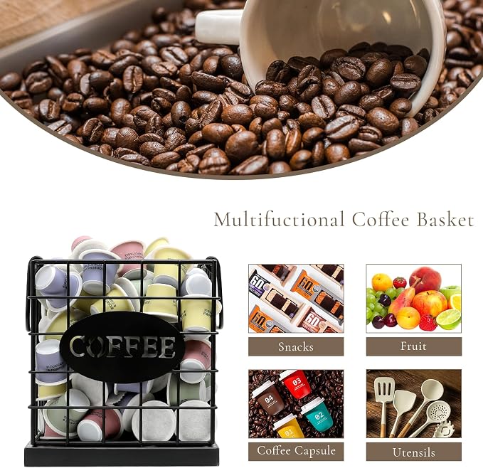 Coffee Pod Holder Organizer, Large Capacity K Cup Holder Organizer, Storage - Image 3