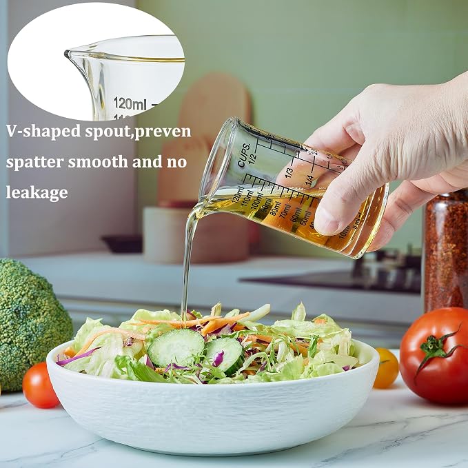 Ackers 4oz Glass Measuring Cup – Shot Glass - Image 2