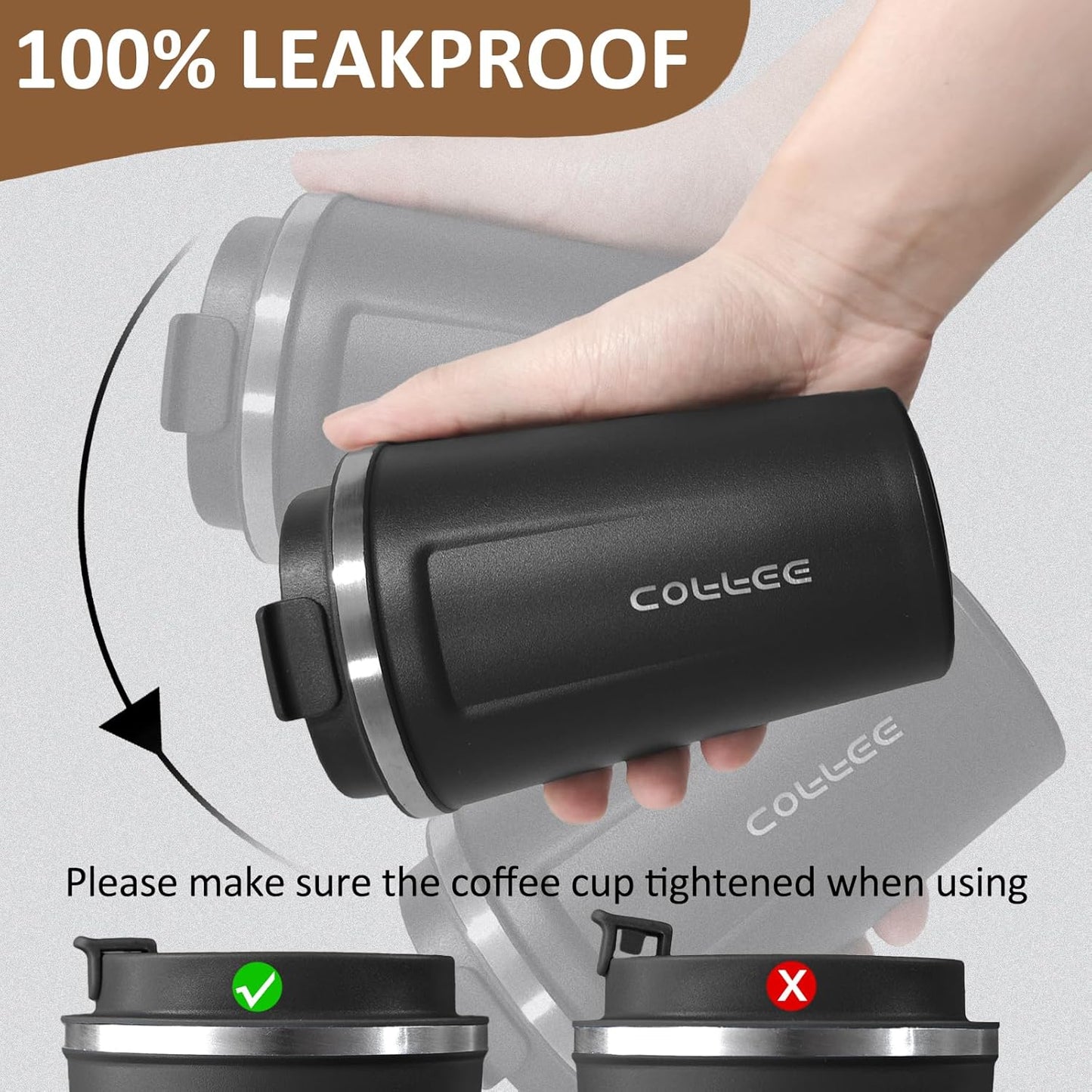 4 Pack Insulated Coffee Tumblers with Lid 12oz Stainless Steel Travel Coffee Mug Reusable Coffee Cup to Keep Cold and Hot Drinks for Car, Daily, Travel and Gifts, Multicolor