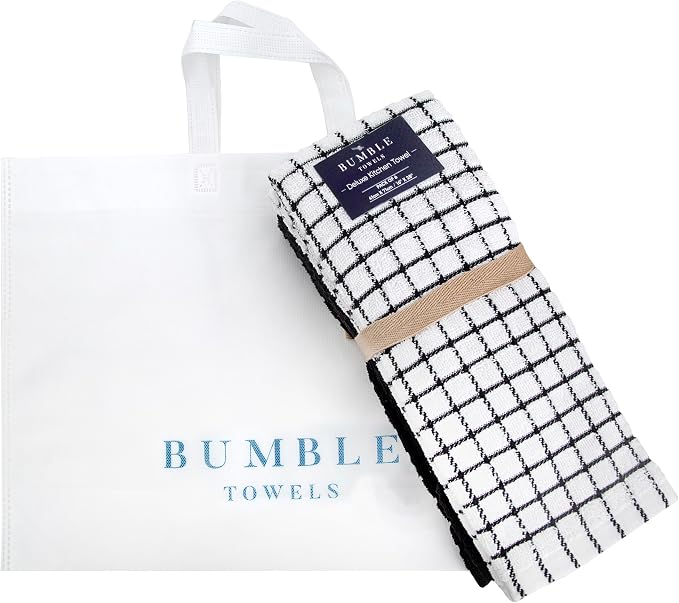 Bumble Kitchen Towels | 16" x 28" | 100% Cotton Dish Towels - Image 7