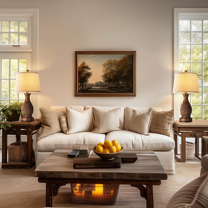 PARTPHONER Table Lamps Set of 2, Bedside Touch Lamp - Image 7