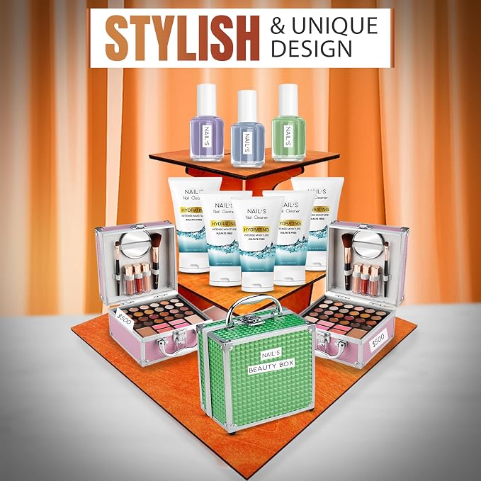 3-Tier Corner Retail Table Display Stand - Image 2
