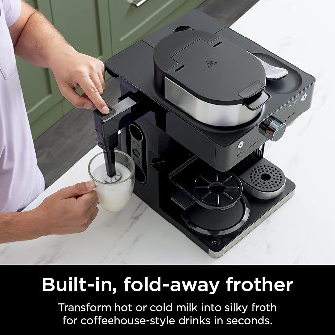 Ninja Espresso & Coffee Maker & Barista System, 3 Espresso Brew Styles - Image 6