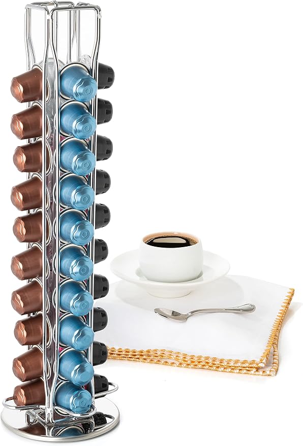 Mixpresso Capsule Spinning Carousel Holder I 360 Degree Rotatable Coffee by Mixpresso