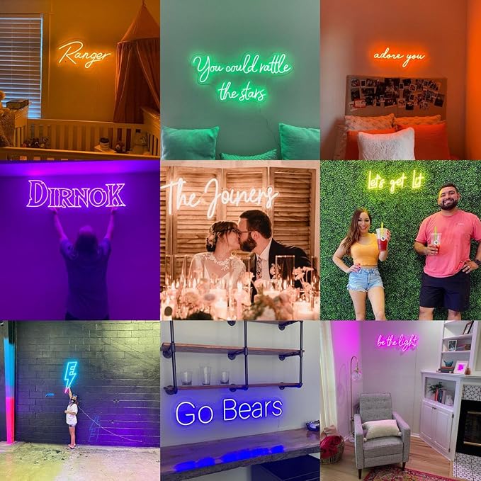 Custom LED Neon Sign, Dimmable - Image 2
