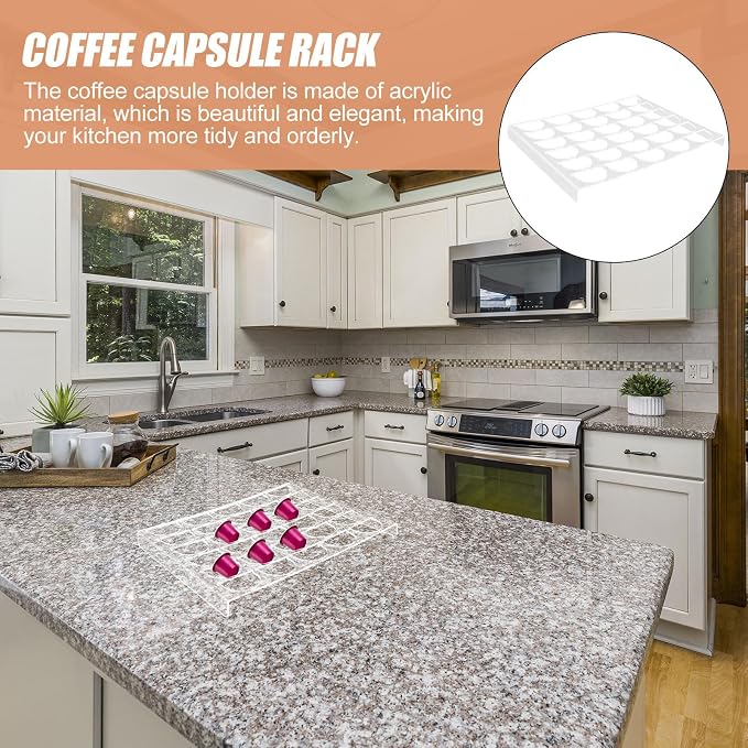 Zerodeko Acrylic Coffee Capsule Holder Rack - Image 4