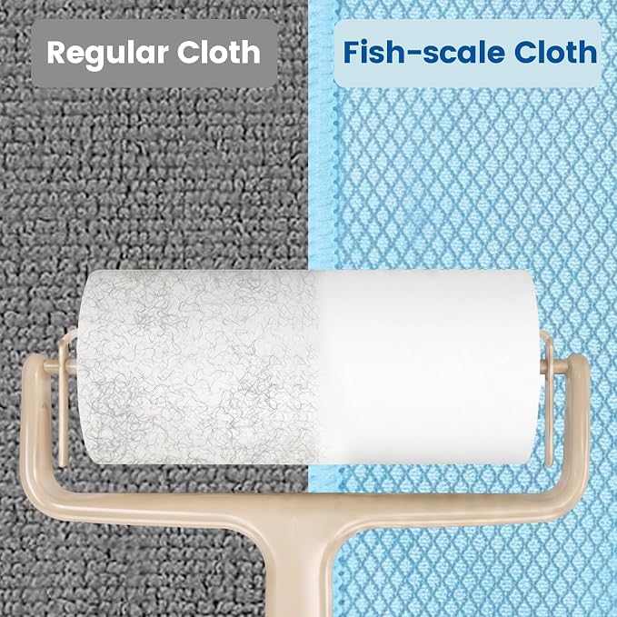 Niveaya Microfiber Glass Cleaning Cloth, Stainless Steel Windshield Shower - Image 7