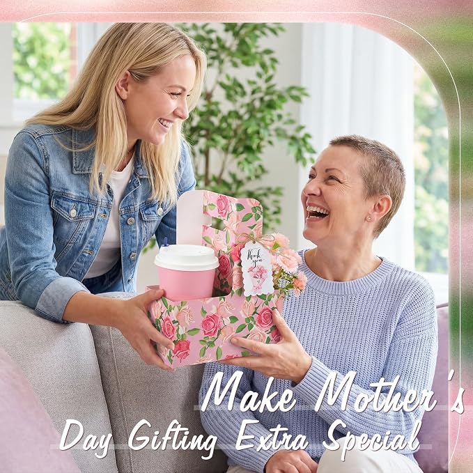 20 Pack Mother's Day 2 Cup Drink Carrier - Image 3