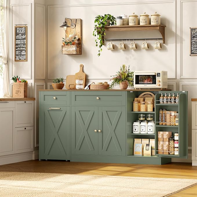 HOSTACK Multifunctional Storage Cabinet - Image 4