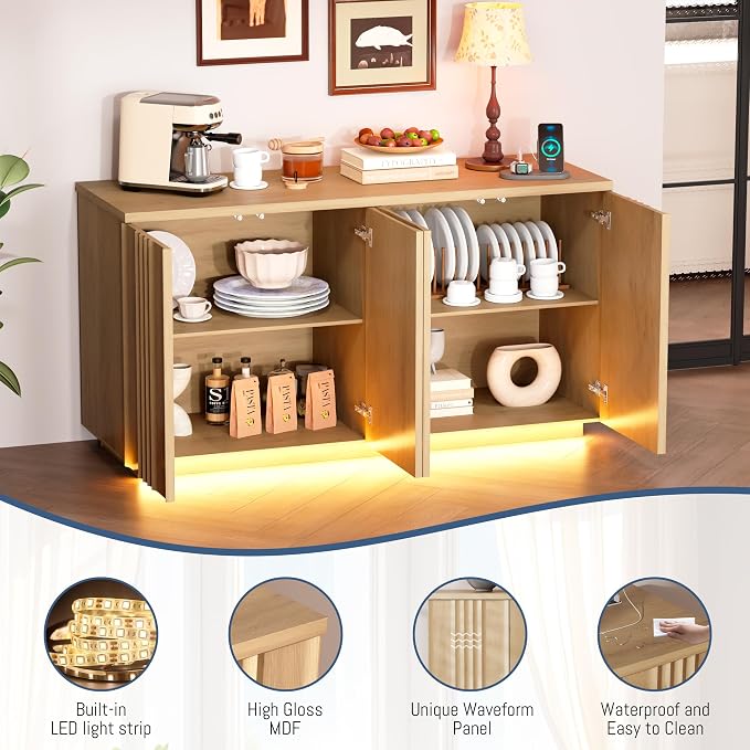 Dystler Sideboard Buffet Cabinet - Image 6