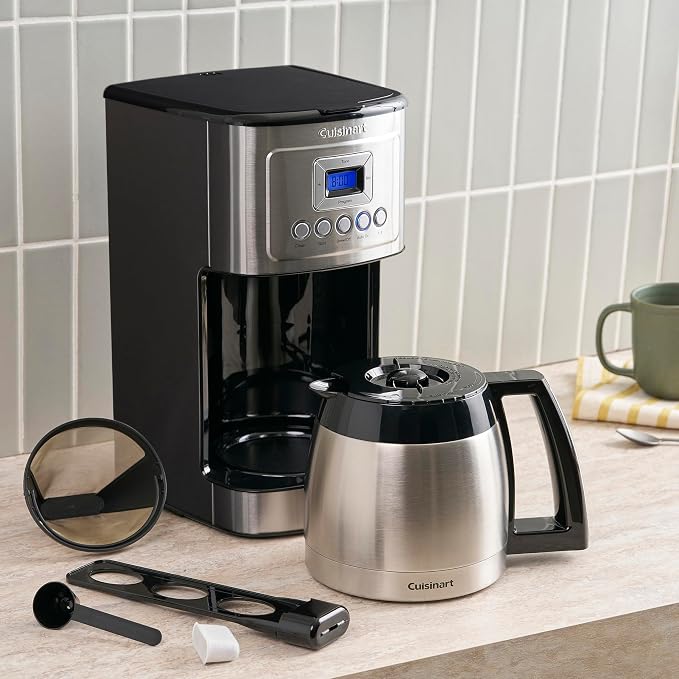 Cuisinart 12-Cup Coffee Maker, Programmable PerfecTemp Thermal Carafe Coffee - Image 4