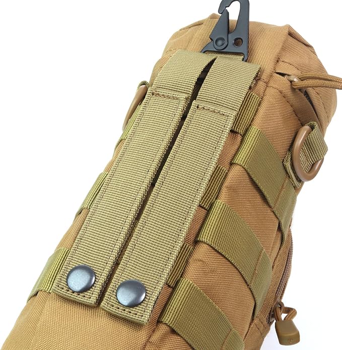 Tactical Military MOLLE Water Bottle Pouch H2O Hydration Carrier Holder - Image 8
