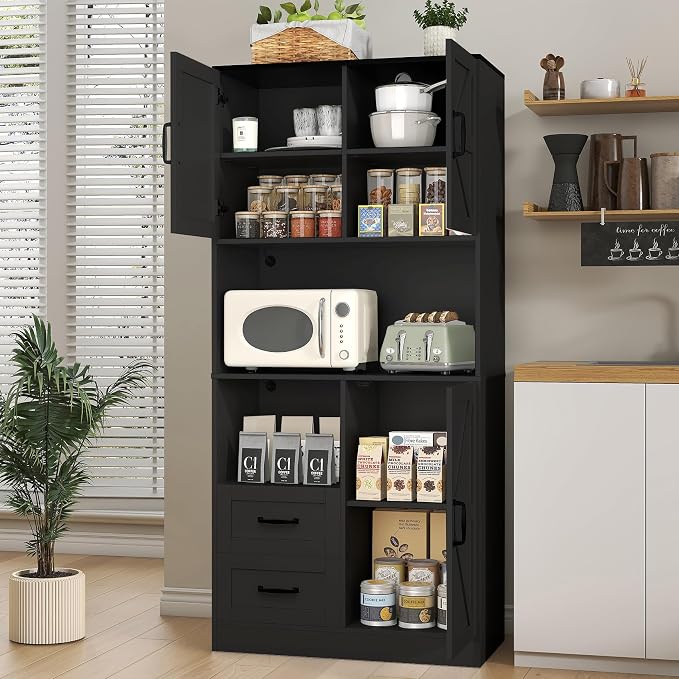 Kitchen Pantry Storage Cabinet - Image 9