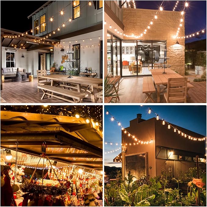 Outdoor String Lights, 100FT - Image 5