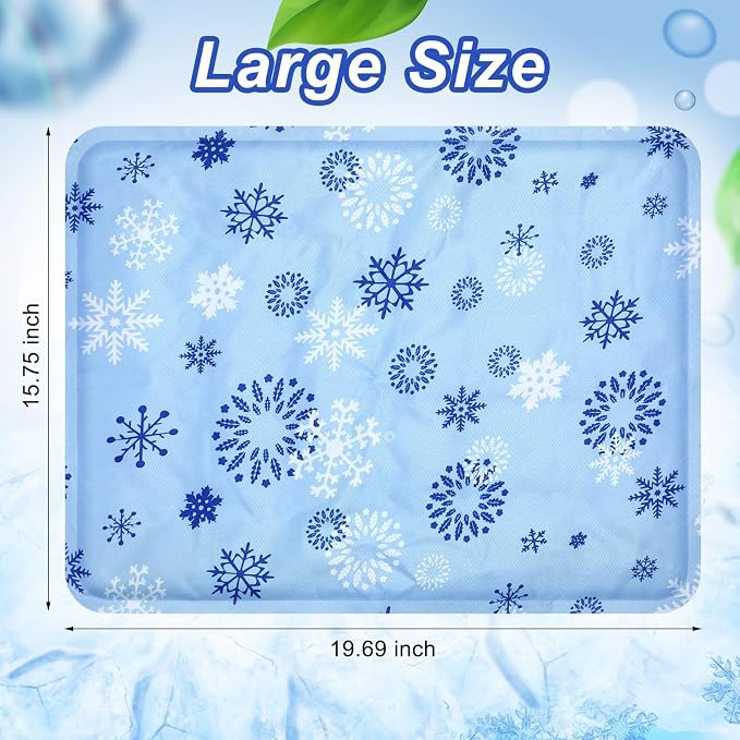 Reallnaive 2 Pcs Reusable Freezable Ice Mat - Image 2