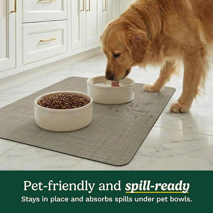 Cuisinart Coffee Mat for Countertop–Quick-Dry Absorbent Coffee Bar Mat for - Image 5