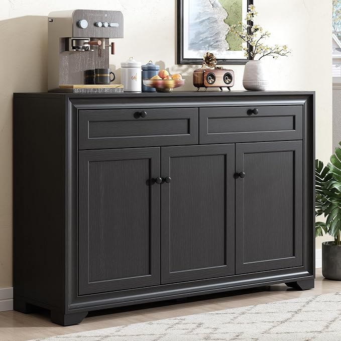 ONBRILL 48 Inches Sideboard Buffet Cabinet by ONBRILL