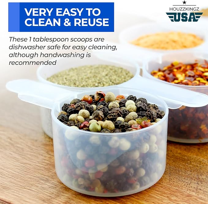 4 Pack Tablespoon Measuring Spoon Set - Image 6