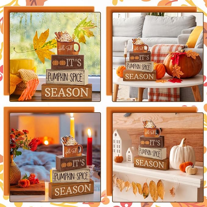 Lineshading 4 Pcs Fall Decorations - Image 4
