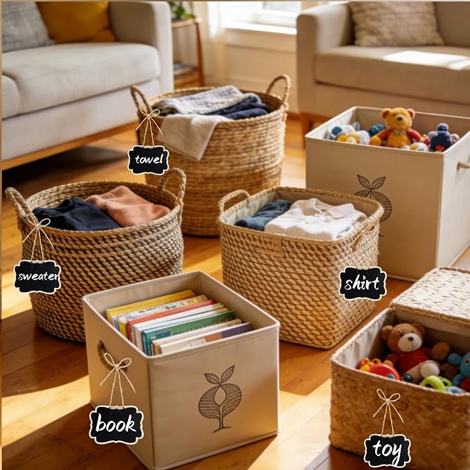 24 Pcs Reusable Mini Chalkboards Signs - Image 6