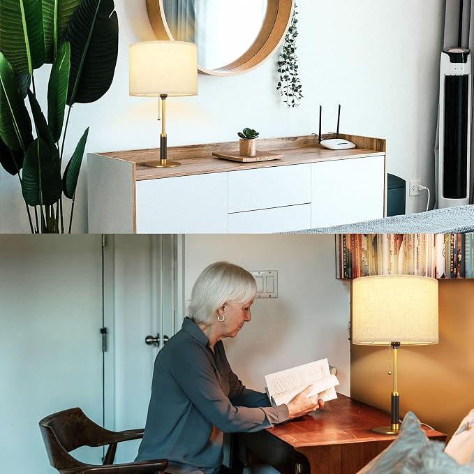 21" Mid Century Modern Table Lamp - Image 3