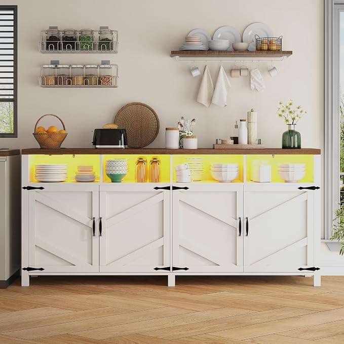 knoworld 63'' Buffet Sideboard - Image 8