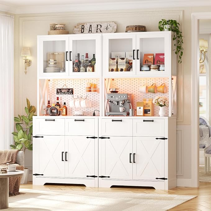 Unikito 71" Tall Kitchen Pantry Storage Cabinet - Image 2