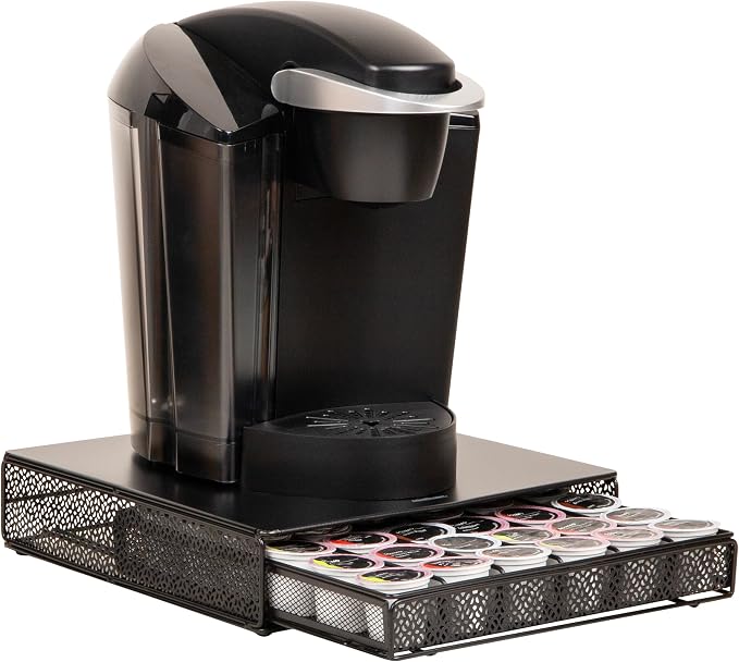 Mind Reader Single Serve Coffee Pod Drawer, 36 Pod Capacity, Countertop by MindReader