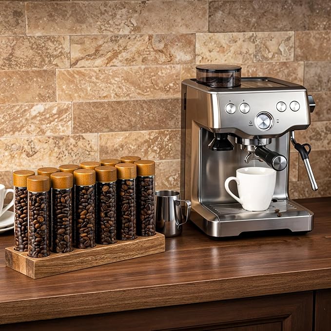 12 Pack Single Dose Coffee Bean Storage Tubes - Image 7
