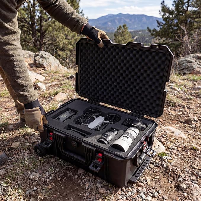 Weatherproof Hard Case, Stackable Trolley Case - Image 2