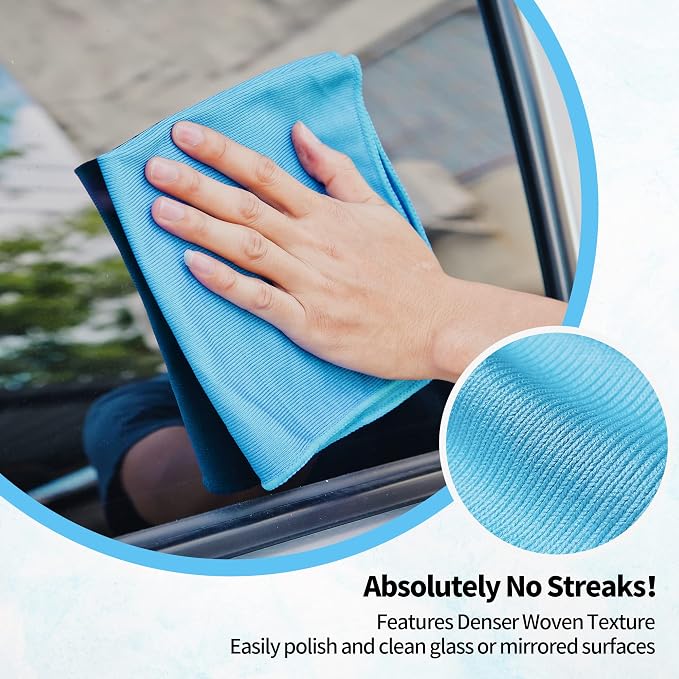 Microfiber Glass Cleaning Cloth - Image 2