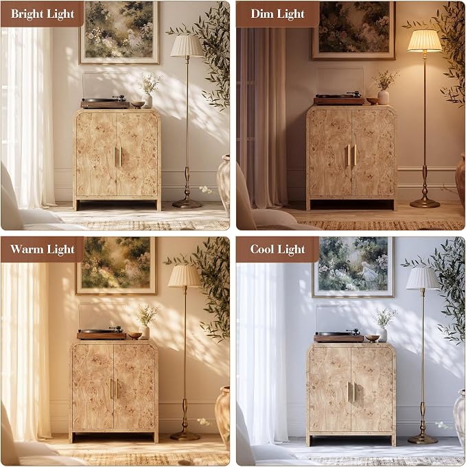 Curved Buffet Storage Cabinet - Image 4