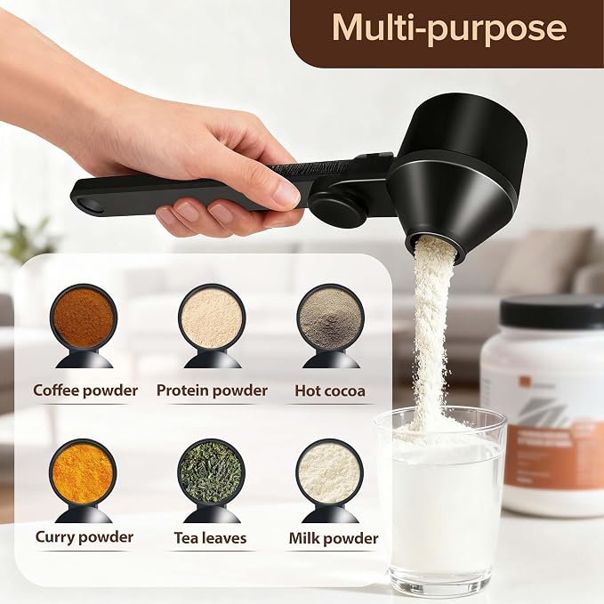 2 Pcs Coffee Scoop & Funnel for Reusable K-Cup Pods, 2Tbsp Dosing Spoon - Image 3