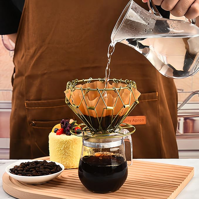 Stainless Steel Collapsible Coffee Dripper - Image 3