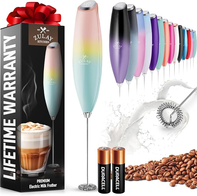 Zulay Powerful Milk Frother for Coffee by ZulayKitchen