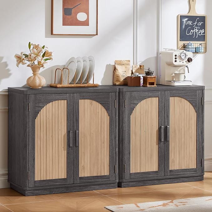 LEYAOYAO Fluted Buffet Cabinet by LEYAOYAO-Findtheshiningpointofyourideallife%EF%BC%81