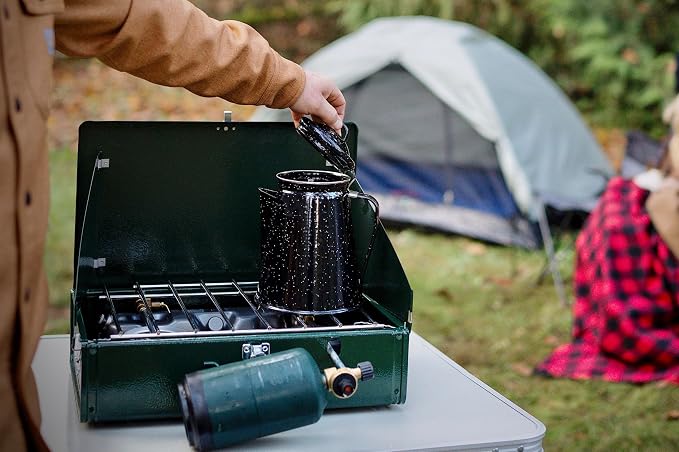 Stansport Enamel Coffee Pot - Image 8