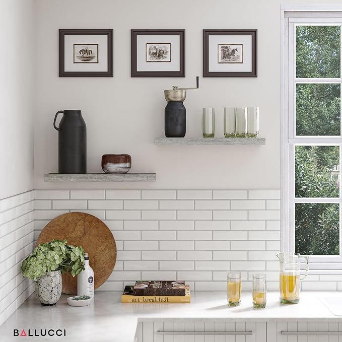 Ballucci Floating Shelves for Wall, - Image 2