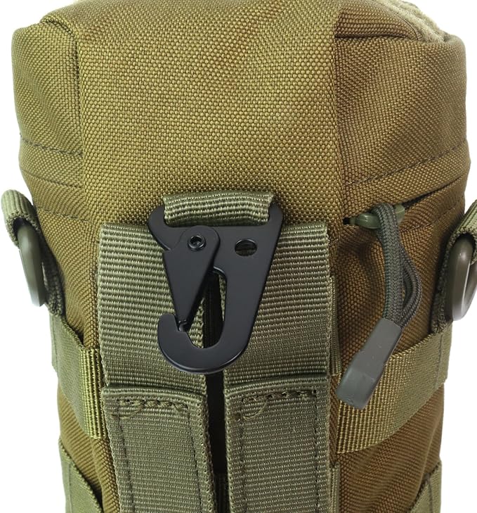 Tactical Military MOLLE Water Bottle Pouch H2O Hydration Carrier Holder - Image 8