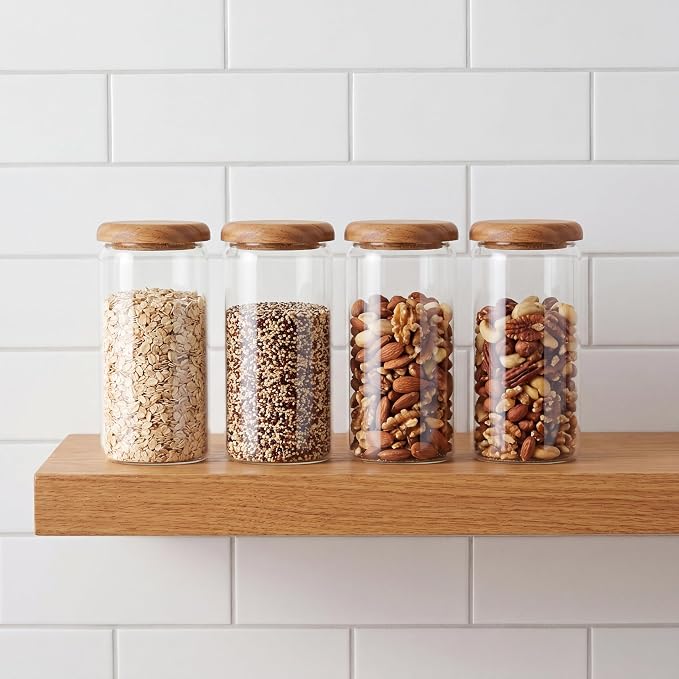 4-Pack 32 fl oz Wide Mouth Mason Jars - Image 4