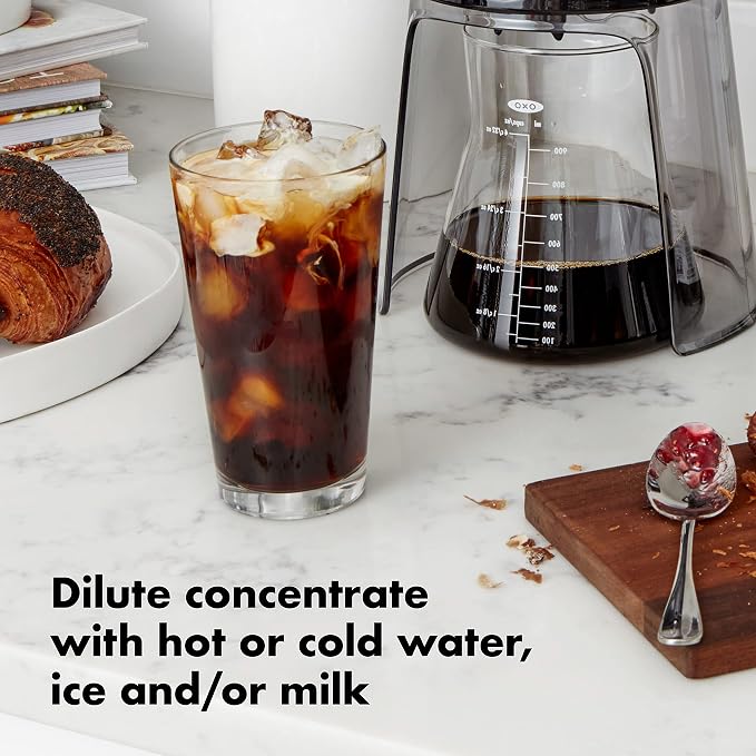 OXO Good Grips Cold Brew Coffee Maker 32 oz, Iced Coffee Maker - Image 6